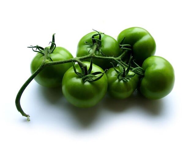 tomates vertes utilisées pour traiter les varices